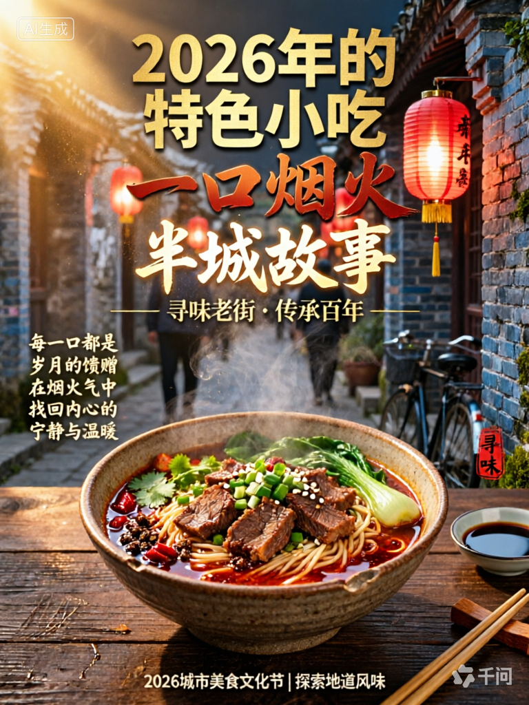 2026年的特色小吃：一口烟火，半城故事